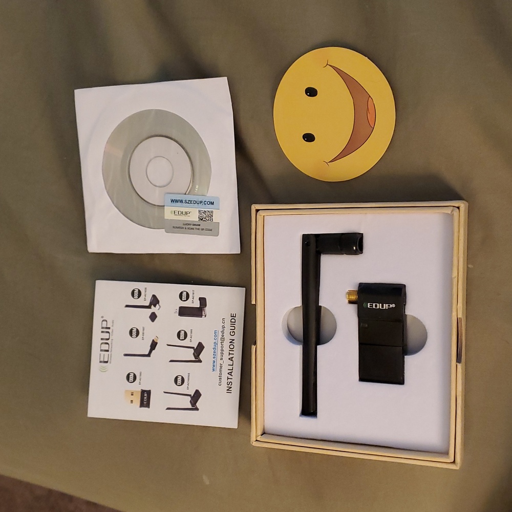 Gold Wireless Network Adapter